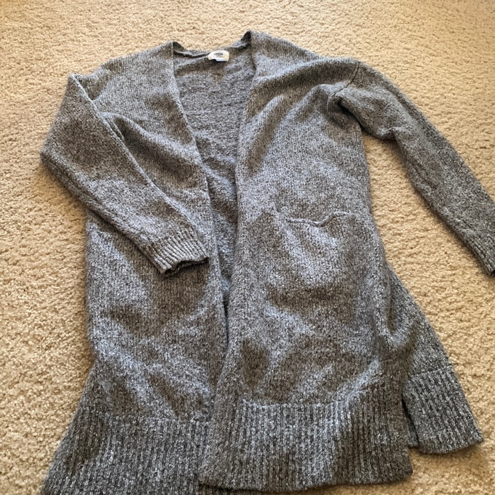 Great sweater open